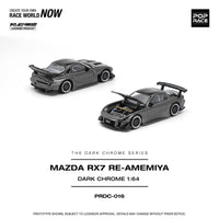(PRE-ORDER) Mazda RX-7 RE-Amemiya Dark Chrome Pop Race 1/64 PRDC016