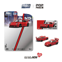 Porsche 911 930 RWB Red Enigma Exclusive Edition Pop Race 1/64