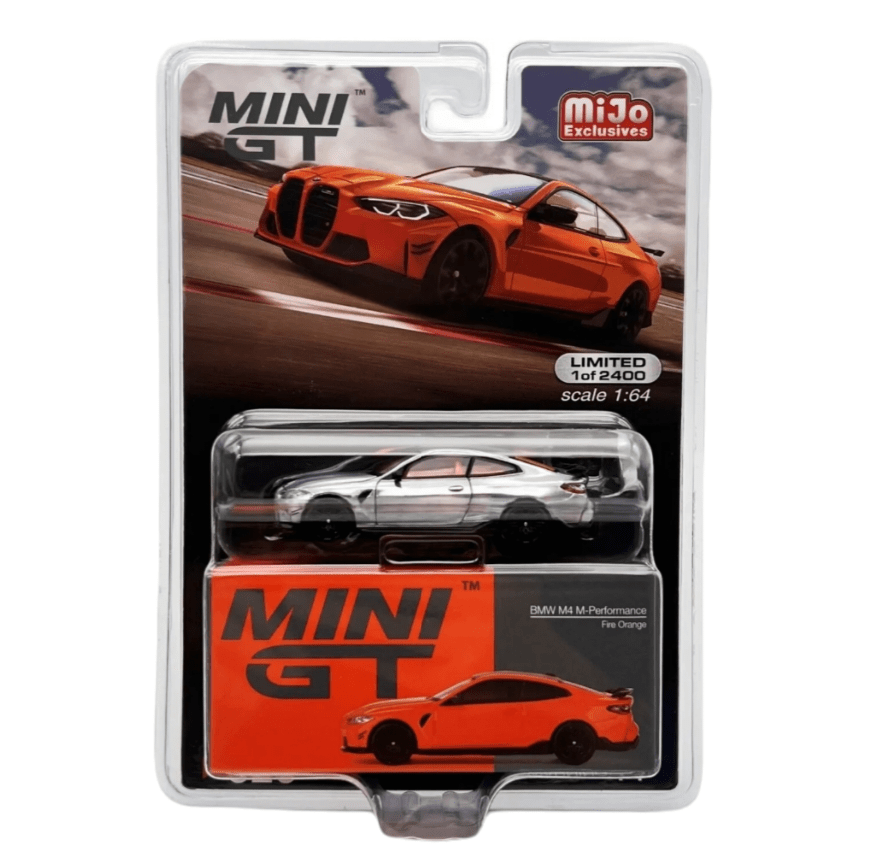 Chase BMW M4 M-Performance (G82) – Fire Orange Mini GT 1:64 MGT00526-MJ MGT00526-MJchase