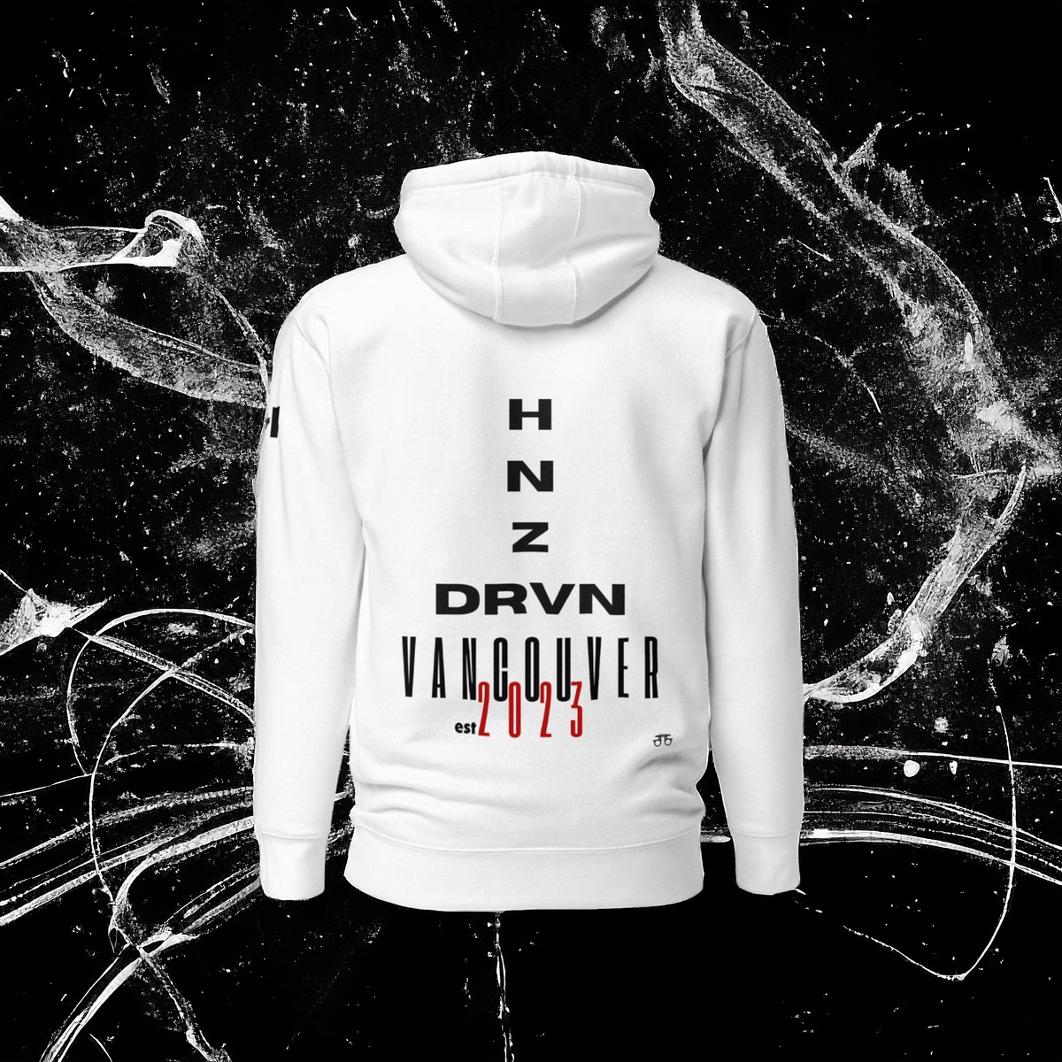 HNZ DRVN Hoodie White