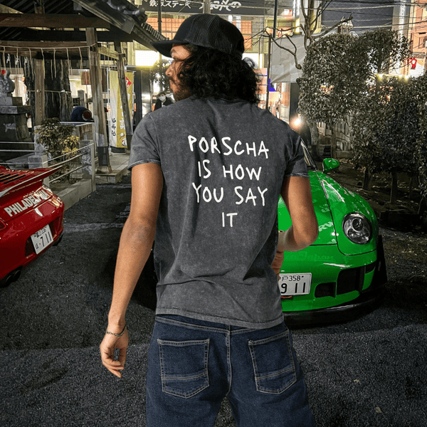 Cool Porsche t-shirt