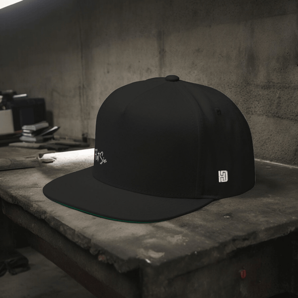 Flat Six Flat Bill Cap Maroon Insignia Porsche hat