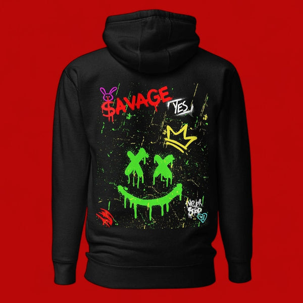 Savage Hoodie Black – Hanz Driven