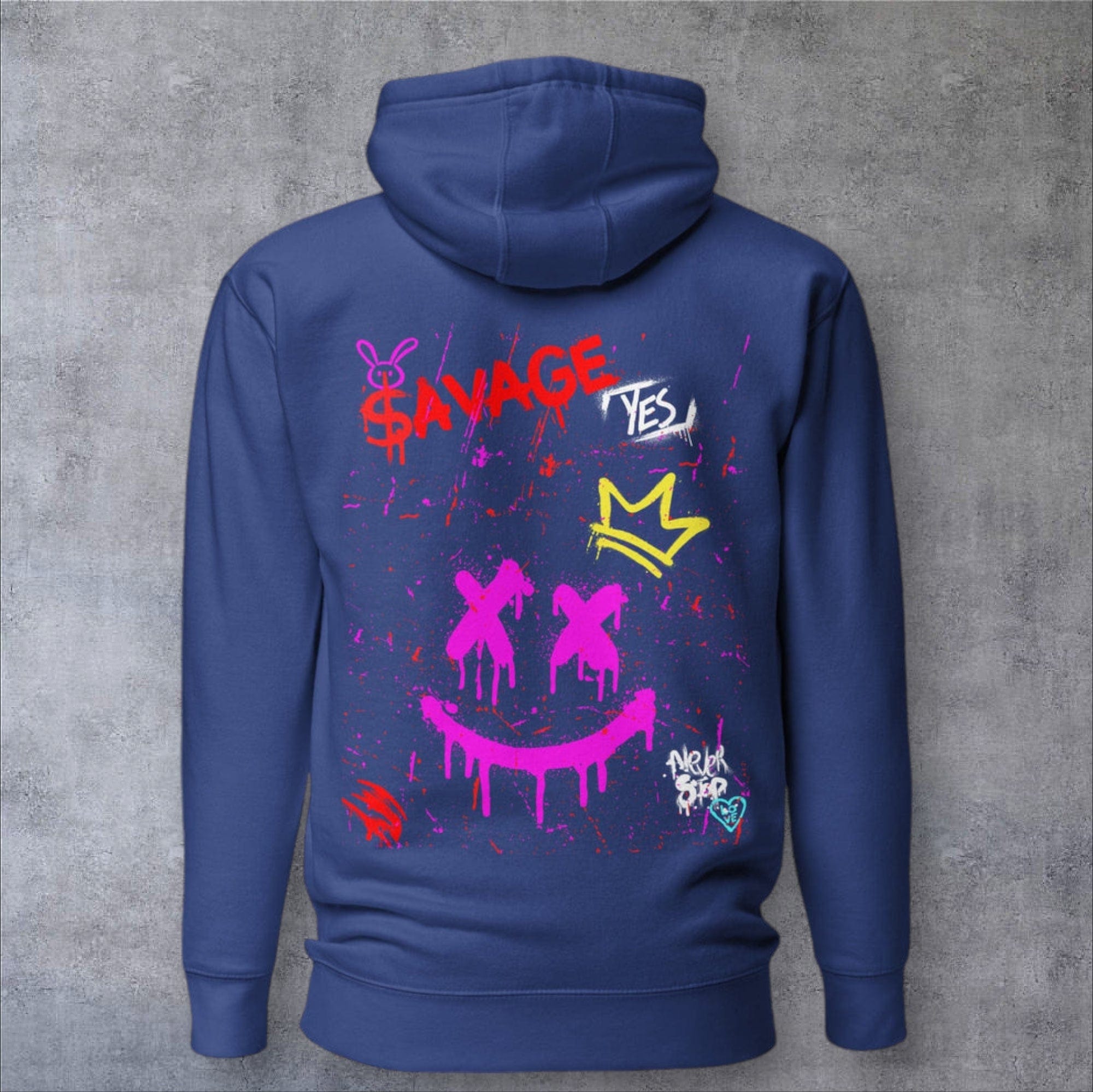 Savage Hoodie Blue – Hanz Driven