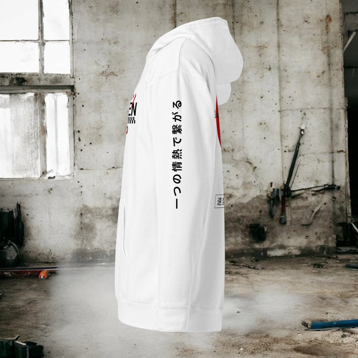 Soul of Speed Hoodie White