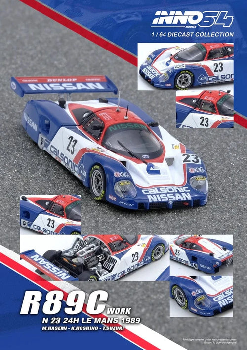 Nissan R89C Le Mans 1989 No23 Masahiro Hasemi Kazuyoshi Hoshino