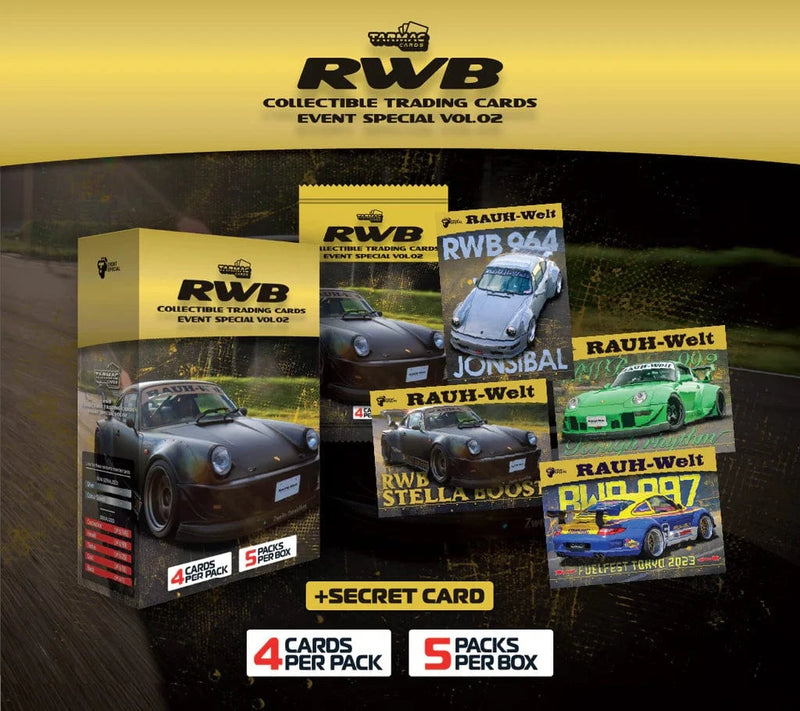 Tarmac Cards RWB Event Special - BOX with 5 packs TC-RWBE-02