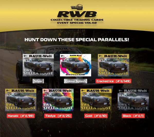 Tarmac Cards RWB Event Special - BOX with 5 packs