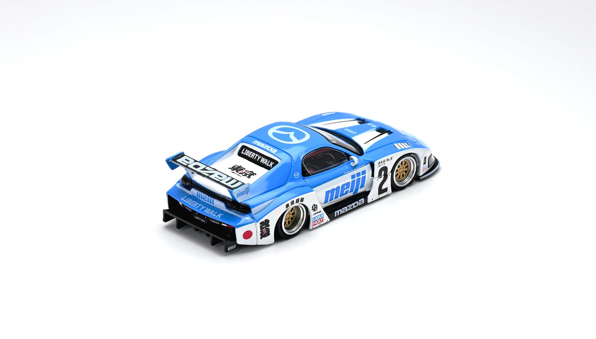 PRE-ORDER) Mazda RX7 FD3S LB Super Silhouette Meiji Inno64 1/64