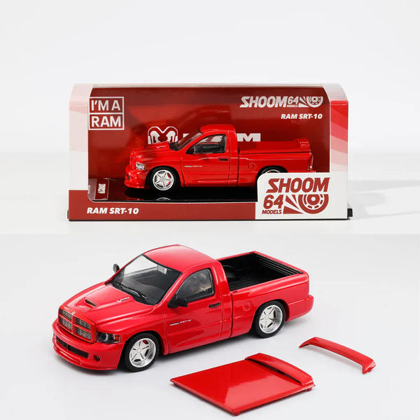 Dodge RAM SRT-10 2003 LHD Red Shoom64 GCD 1/64
