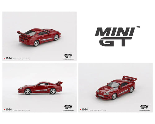Toyota Supra VeilSide Combat V-I Red Mini GT 1:64 – Hanz Driven