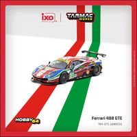 Ferrari 488 GTE 24h of Le Mans 2016 G. Bruni J. Calado A. Pier Guidi Tarmac Works 1/64