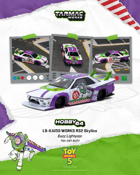 ☆r321さん専用☆ Pre-order) Nissan Skyline R32 LB Kaido Works Buzz Lightyear Tarmac