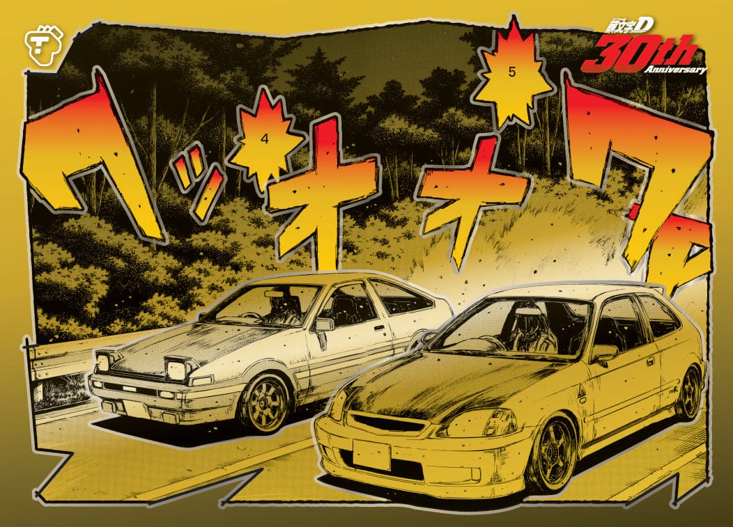 Tarmac Cards Initial D Collection Vol.01 30th Anniversary - Hobby BOX with 5 packs TC-IDC-H01
