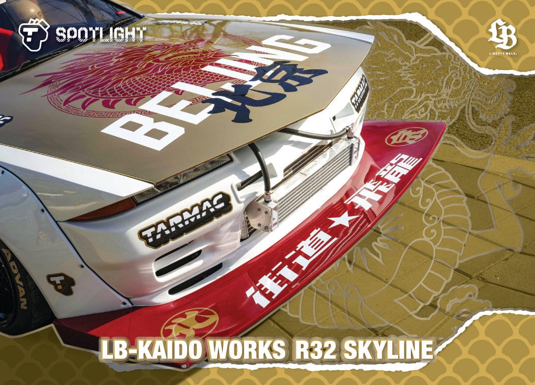 Tarmac Cards Spotlight LB-KAIDO Works R32 Skyline 