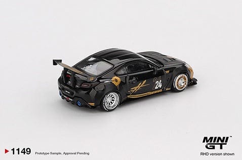 Pre-order) Toyota GR86 LB☆Nation Black & Gold Mini GT 1:64 – Hanz