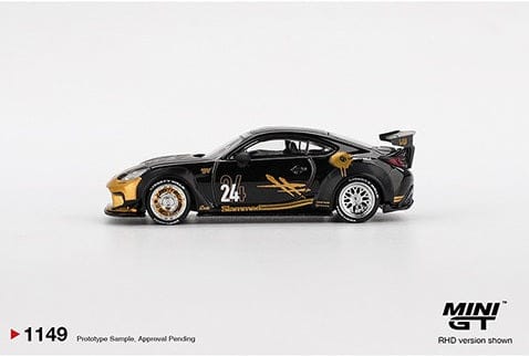 Toyota GR86 LB☆Nation Black & Gold Mini GT 1:64 – Hanz Driven