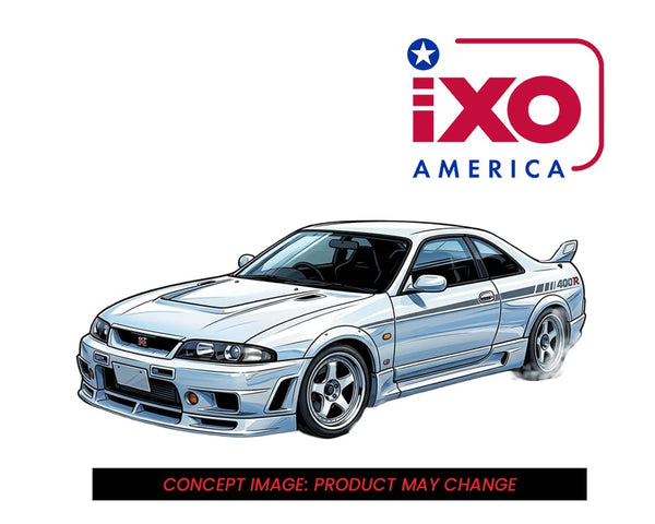 Nissan Skyline GTR R33 Nismo 400R White IXO 1/64 U64RDC010-JC