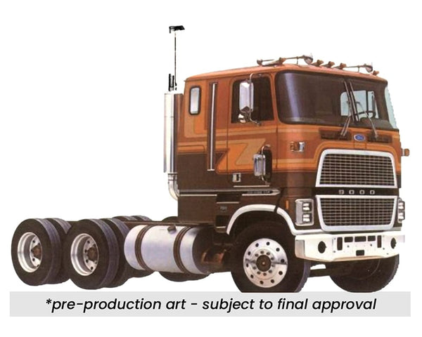 IXO Models 1:64 Ford COE 9000 Brown IXO Models 1:64 scale