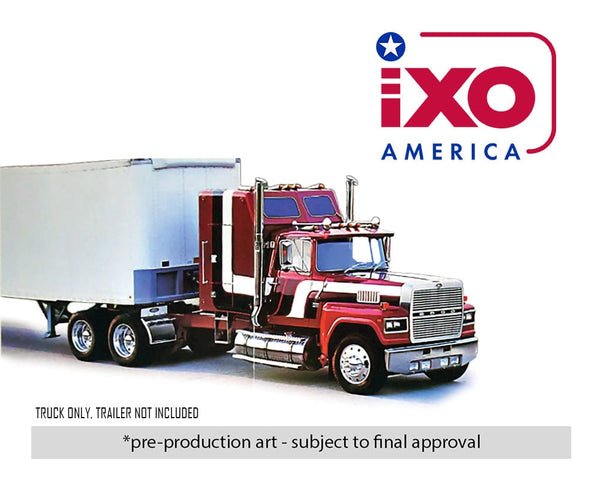 IXO Models1978 Ford LTL-9000 – Black, Red, and White (Sales Brochure Truck)