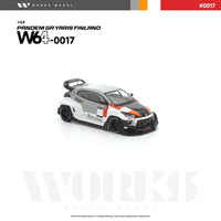 (PRE-ORDER) Toyota Pandem GR Yaris Finland Works Model 1/64 W640017
