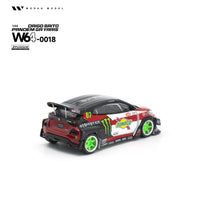 (PRE-ORDER) Toyota Pandem GR Yaris Daigo Saito Works Model 1/64 W640018