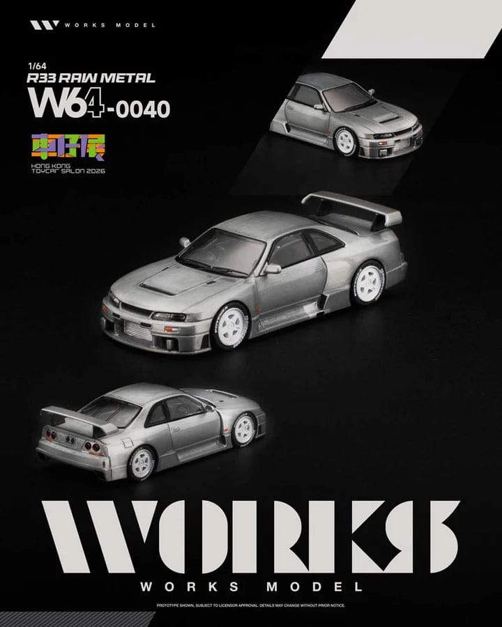 Works Model Hong Kong 2026 Evo VI and R33 Set | Hanz Driven W640025 & W640040