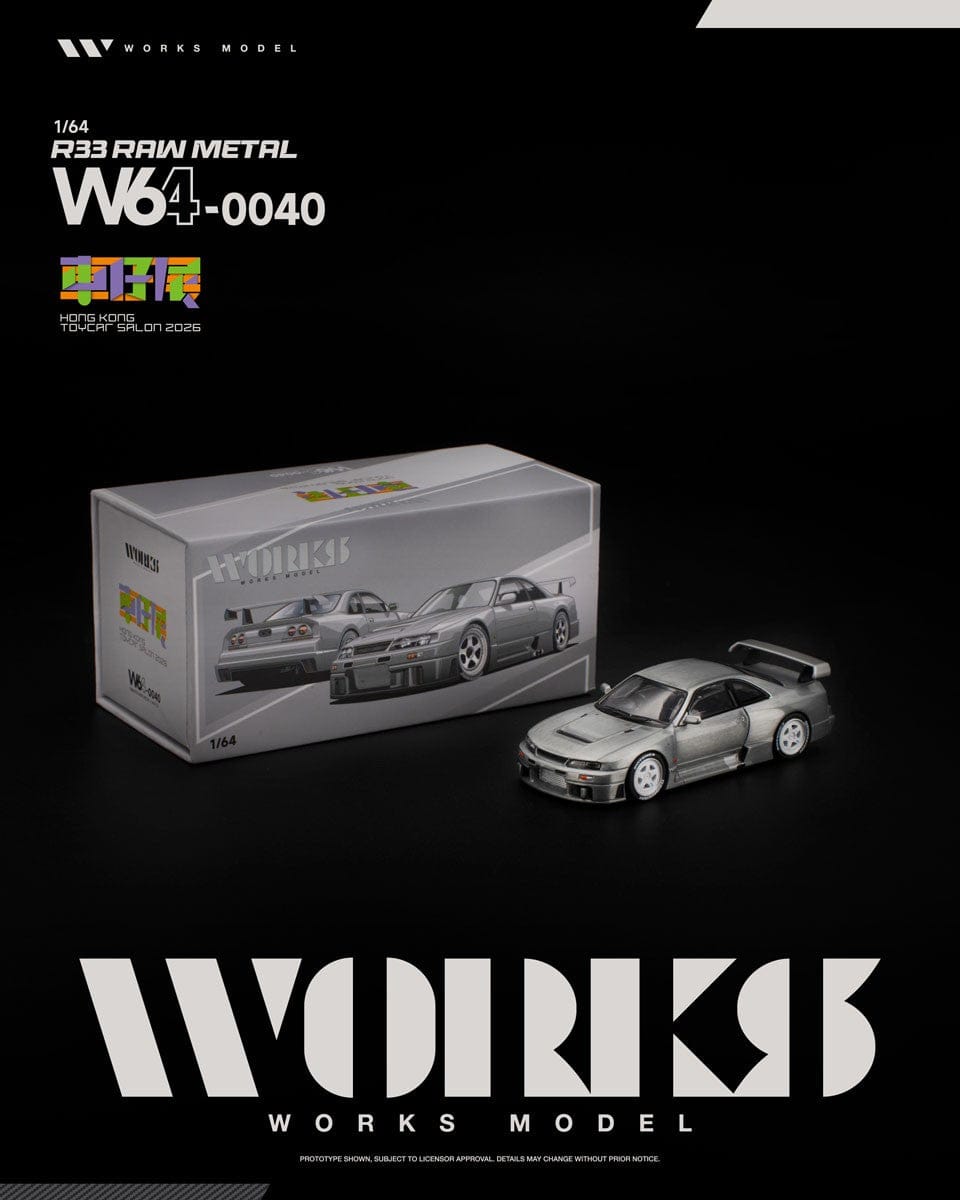 Works Model Hong Kong 2026 Evo VI and R33 Set | Hanz Driven W640025 & W640040