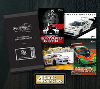 Tarmac Cards Event Special Pack Liberty Walk Vol 1 - Individual Pack with 4 cards