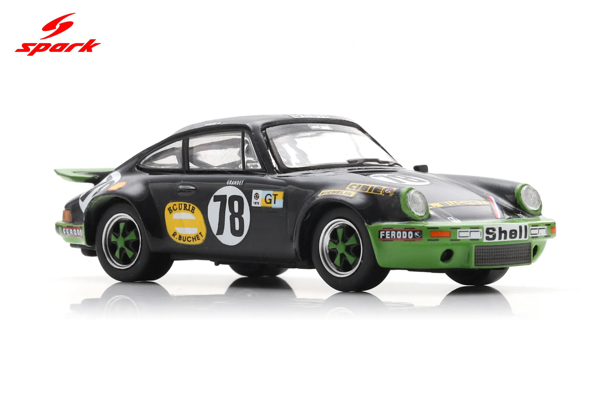 (PRE-ORDER) Porsche 911 Carrera RS No. 78 Le Mans 24H 1975 Spark 1/64 64S026
