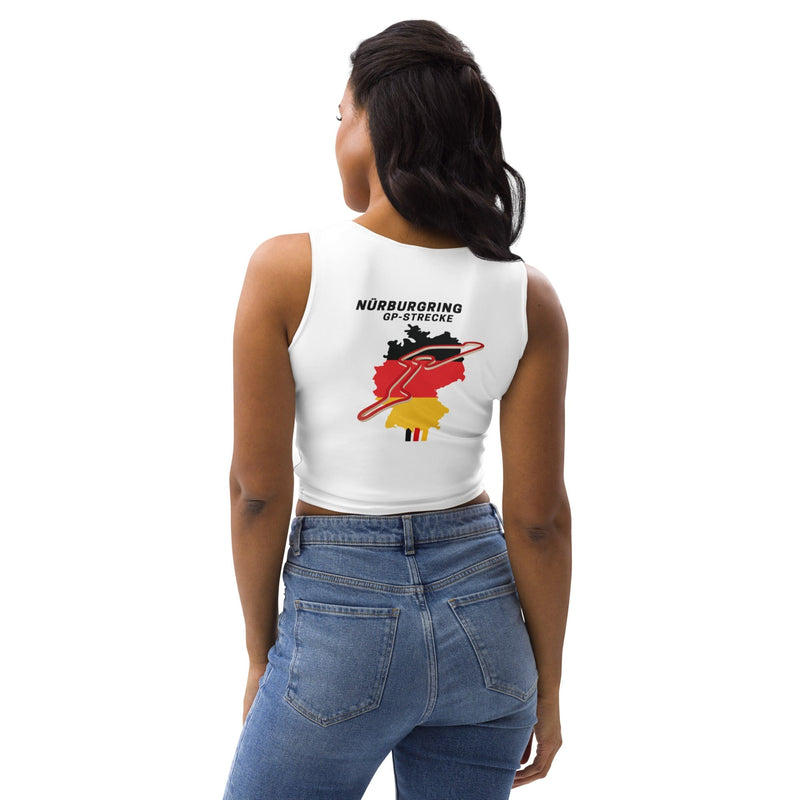Nurburgring German Circuit Crop Top