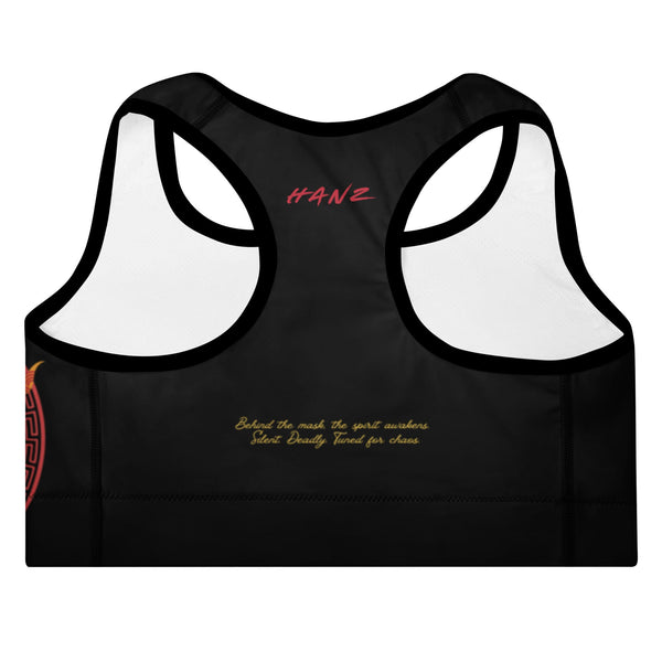Beauty and Madness Padded Sports Bra | Hanz Driven