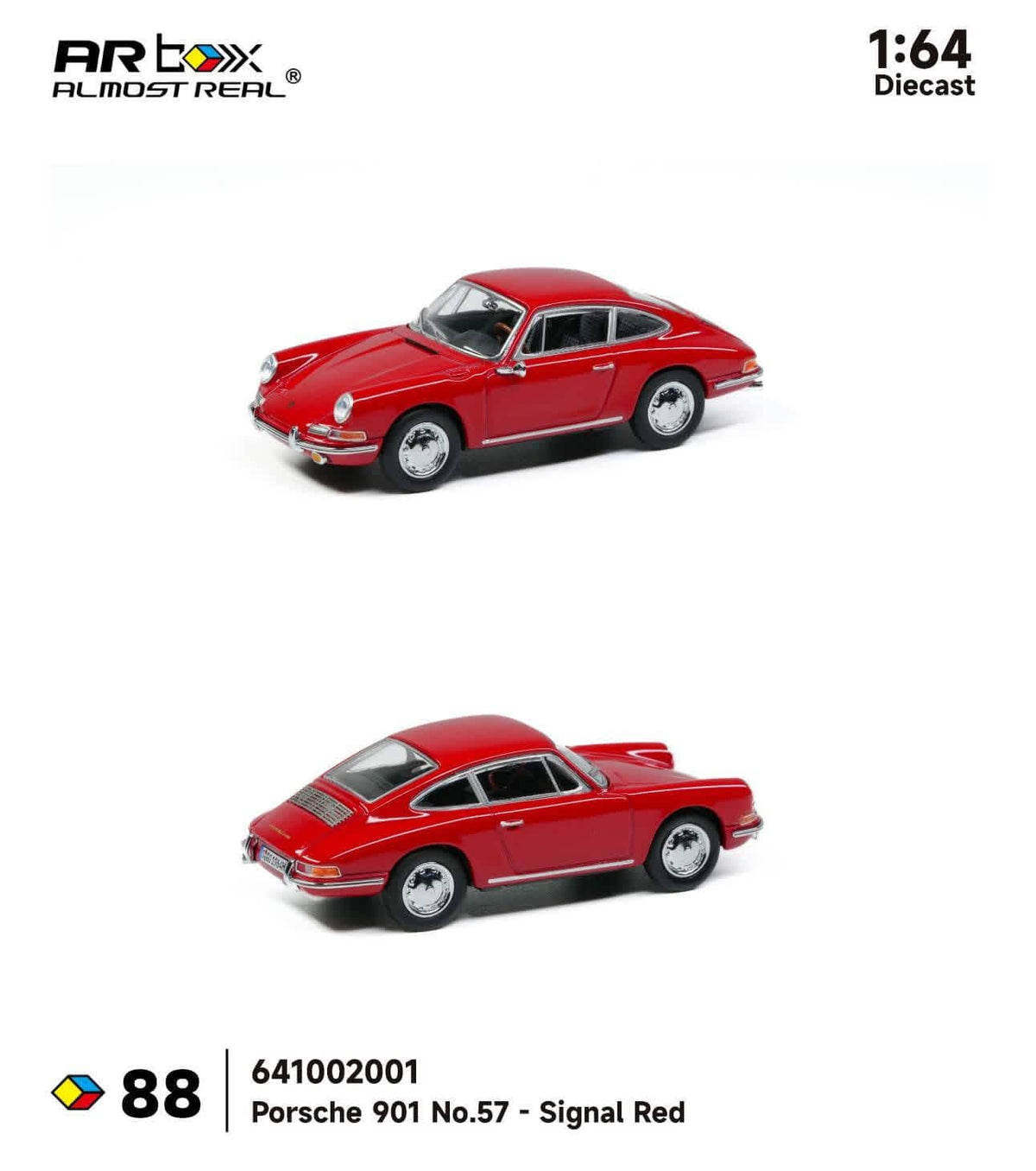 Porsche 901 Signal Red APA XPO 2026 | Almost Real 1/64 641002001