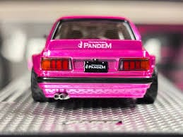Chase BMW E30 Pink Chrome Widebody IDE Indonesia Special Event car Inno64