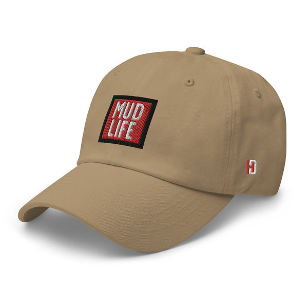 Mud Life Dad Hat Khaki