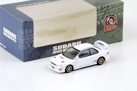 Subary Imprenza WRX GC8 Typr R RHD White BMC 1/64