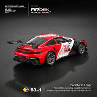 (PRE-ORDER) Porsche 911 Cup ARbox Carrera Cup Asia 2026 Hero Car Almost Real 1/64 640010001