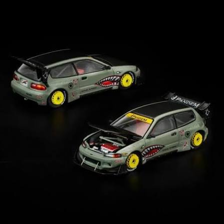 Pandem Civic EG6 Sharkmouth Indonesia Diecast Expo (IDE) XII 2025 - Poprace