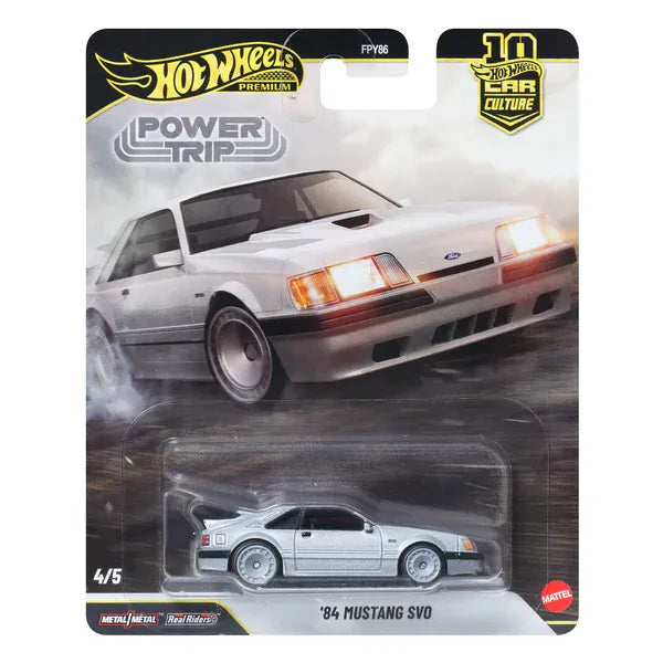 84 Mustang SVO Power Trip Hot Wheels Car Culture
