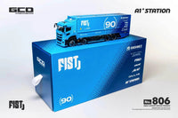 GCD FUSO FIST TEAM Blue Truck 1:64 | Pre-order KS-073-806