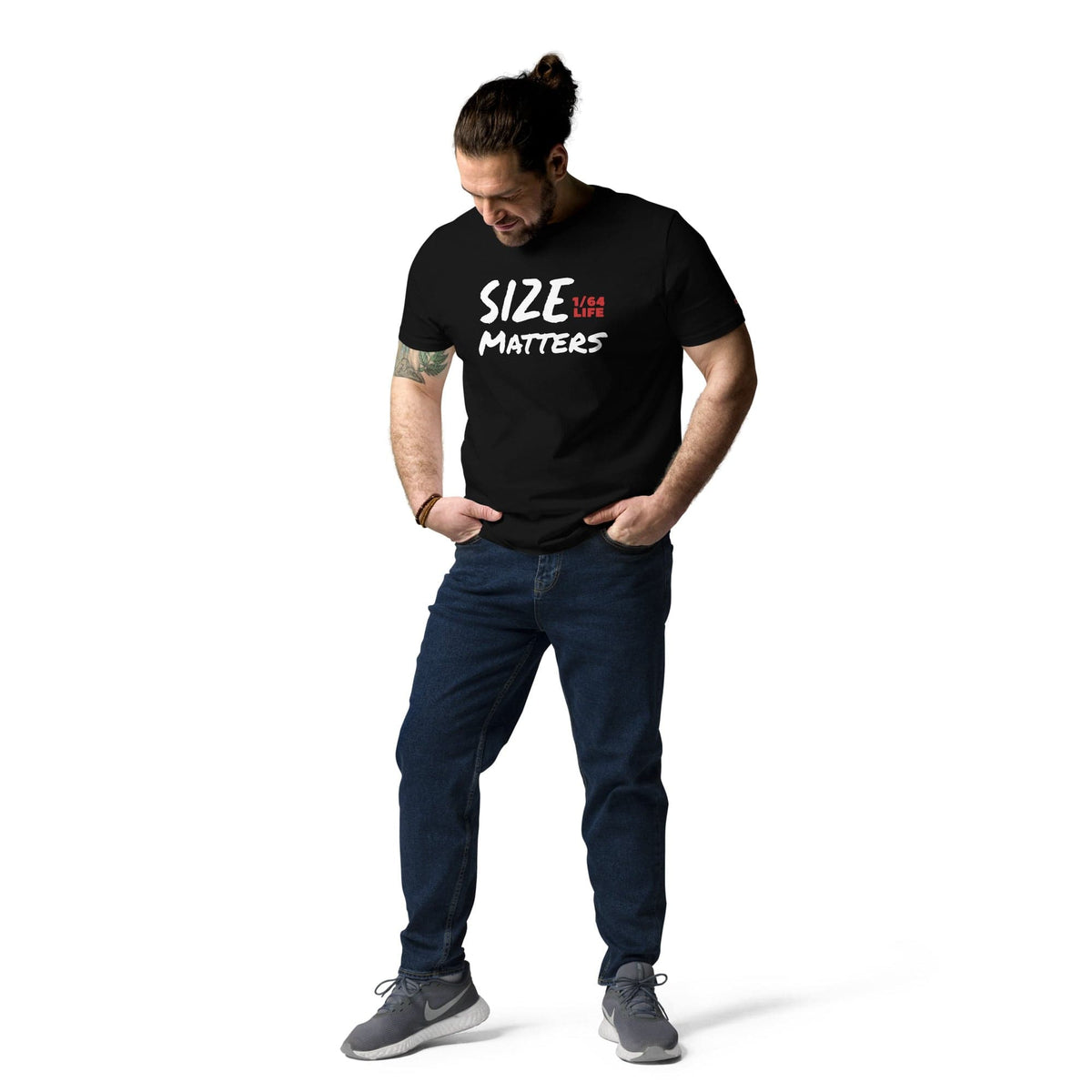 Size Matters 1/64 Life series T-Shirt Black diecast collector t-shirt