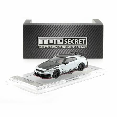 Nissan GT-R R35 Pearl White Top Secret TMCS 2026 Exclusive Numbered 517/1000 K3 1/64