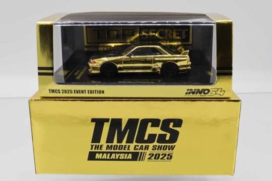 Nissan Skyline GT-R R32 Event Exclusive TMCS 2025 Limited Edition Inno64 1/64 scale IN64-R32TS-TMCS25