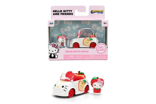 Hello Kitty Apple Car & Figure | Jada Hello Kitty 85338-Hello