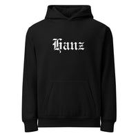 Hanz Urban Heavyweight Hoodie Black
