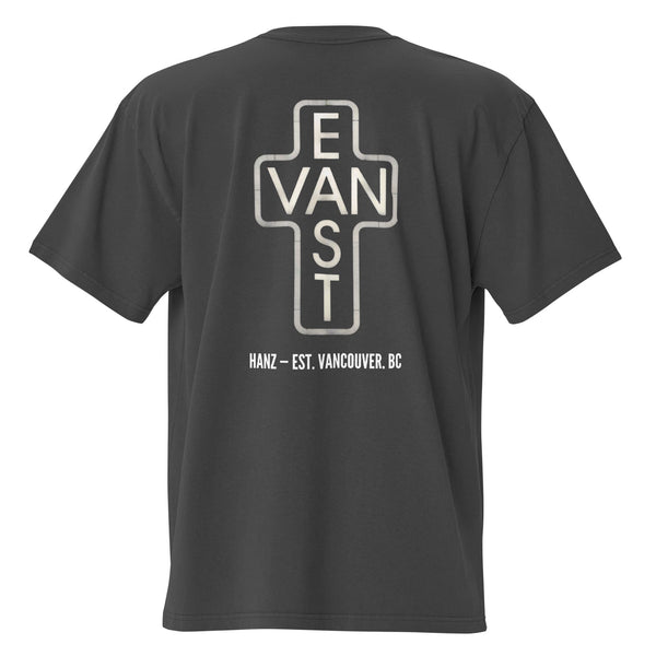 East Van Oversized faded t-shirt