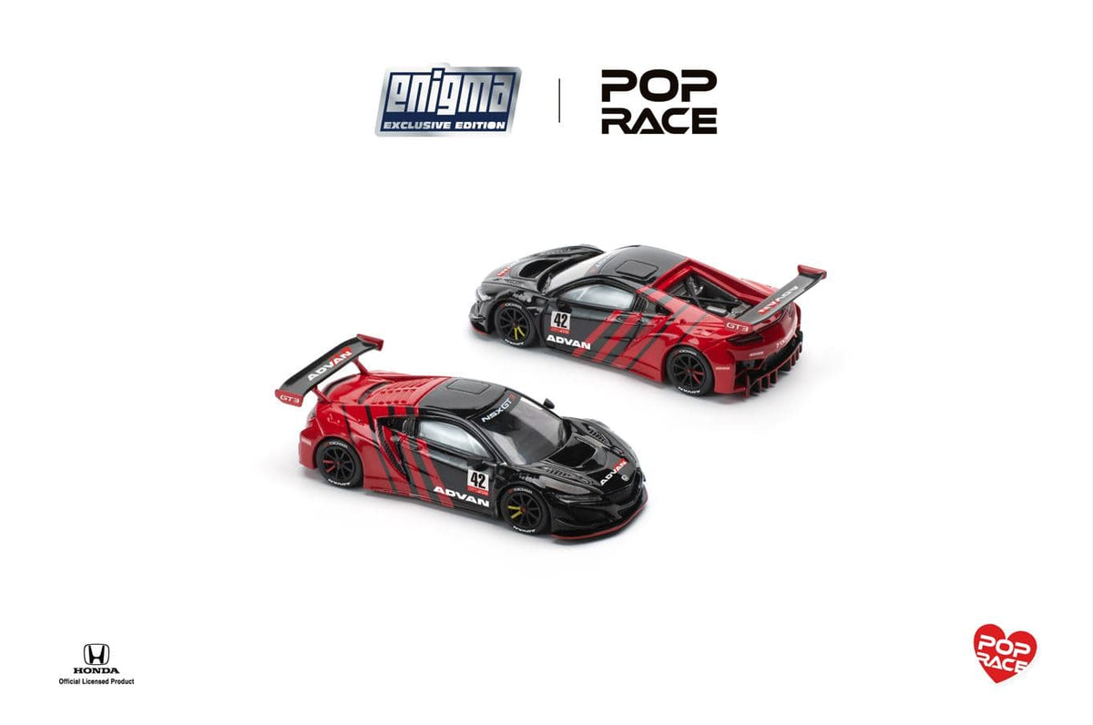 Honda NSX GT3 Advan Enigma Special Edition Pop Race 1/64