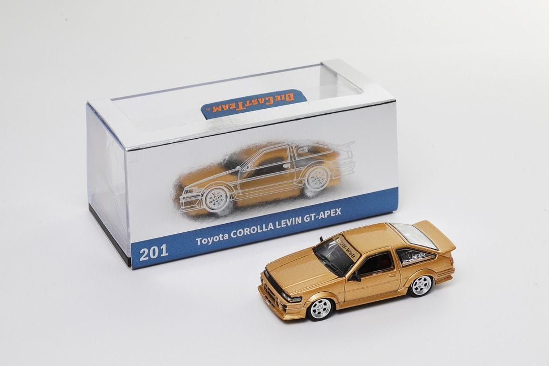 Toyota Corolla Wide-Body AE86 Gold (RHD) DCT – Hanz Driven