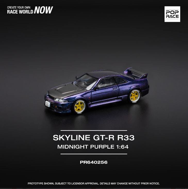 Nissan Skyline GT-R R33 Top Secret Gold Pop Race – Hanz Driven