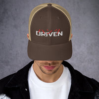 Hantsu Driven Classic Trucker Cap Snapback brown khaki